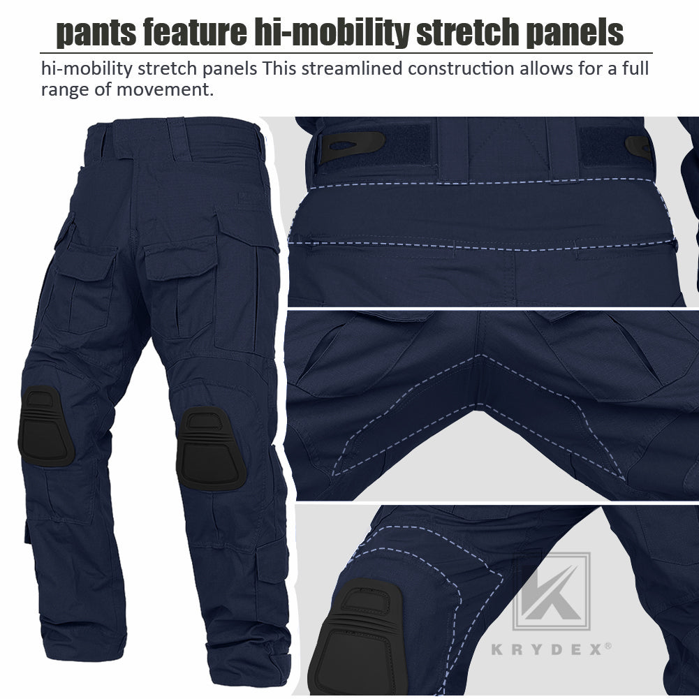 CQR Men's Tactical Pants, Water Resistant Ripstop Cargo Pants, Lightweight  EDC H | eBay